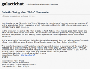 Zena Shapter's 'Shy' on Galatic Chat