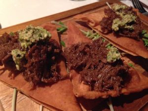 I chose the Pulled Lamb Shoulder Entree.