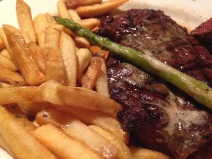 Then, Steak & Chips!