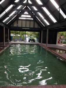 I had half an hour after the last writing session until my next commitment. So, time for another swim!